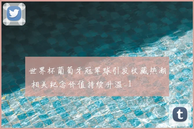 世界杯葡萄牙冠军球引发收藏热潮 相关纪念价值持续升温_1